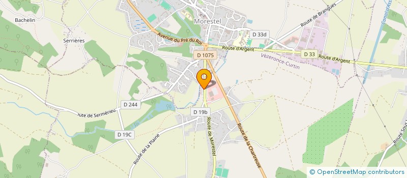 localisation de l'entreprise MADAME ARMELLE DOUARD  VEZERONCE-CURTIN