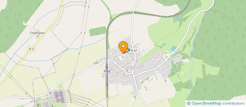 localisation de l'entreprise MADAME ARMELLE DOYEN  VIGY