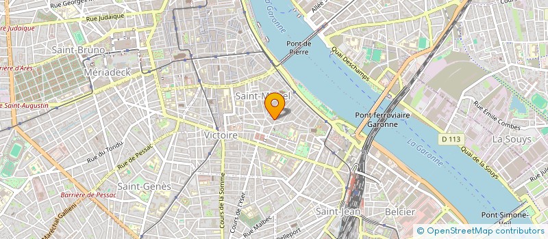 localisation de l'entreprise MADAME ARMELLE DUFAU  BORDEAUX