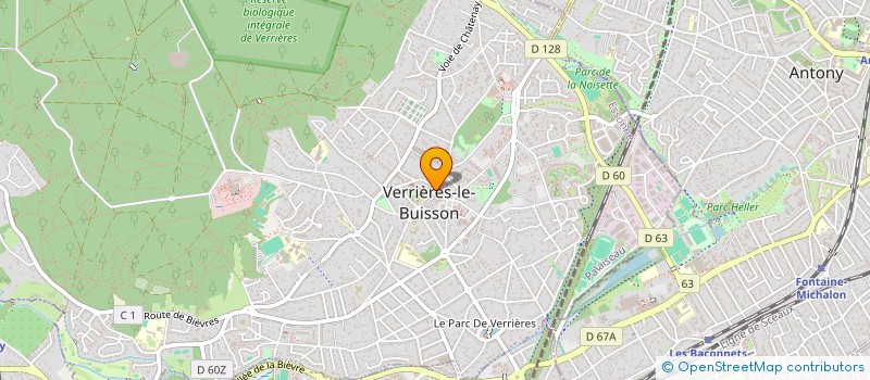 localisation de l'entreprise MADAME ARMELLE FAUCHEROT  VERRIERES-LE-BUISSON