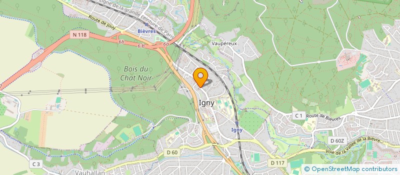 localisation de l'entreprise MADAME ARMELLE FEVRE  IGNY