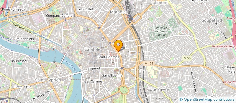 localisation de l'entreprise MADAME ARMELLE FOURTEAU  GUJAN-MESTRAS