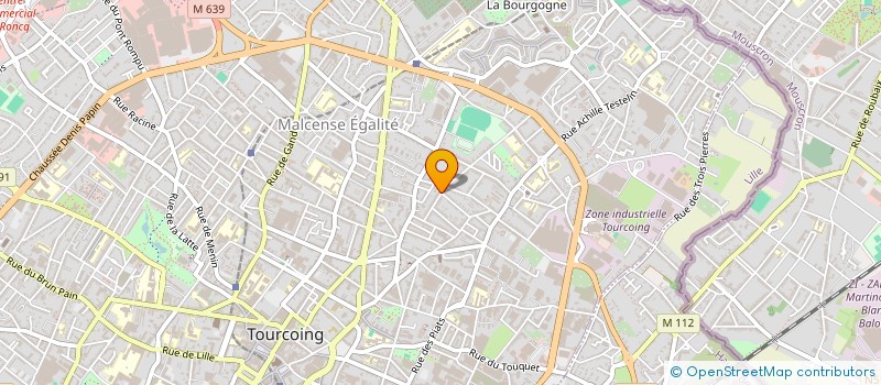 localisation de l'entreprise MADAME ARMELLE FRANCHOMME à TOURCOING
