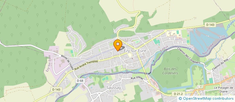 localisation de l'entreprise MADAME ARMELLE GALERNE  EZY-SUR-EURE