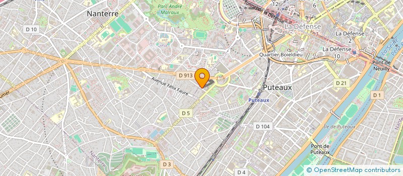 localisation de l'entreprise MADAME ARMELLE GEORGE  PUTEAUX