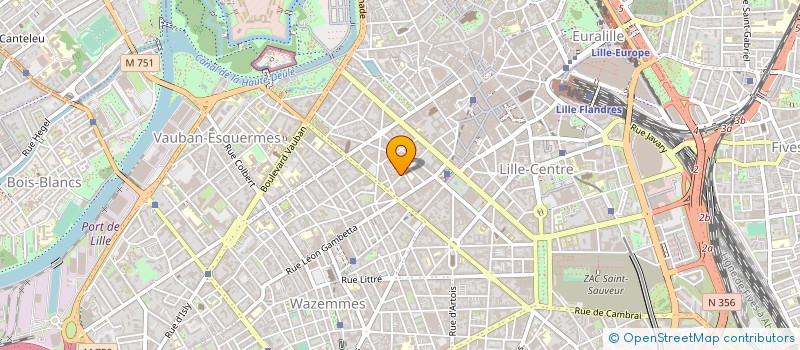 localisation de l'entreprise MADAME ARMELLE GERNEZ  LILLE