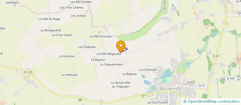 localisation de l'entreprise MADAME ARMELLE GORRE  BOISGERVILLY