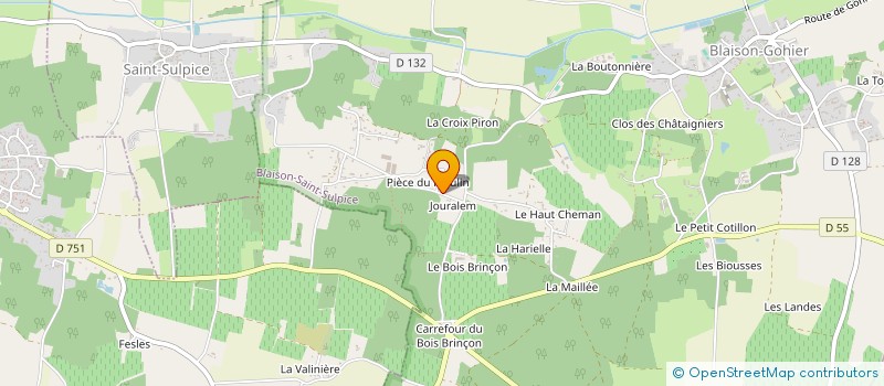 localisation de l'entreprise MADAME ARMELLE GORRY à BLAISON-SAINT-SULPICE