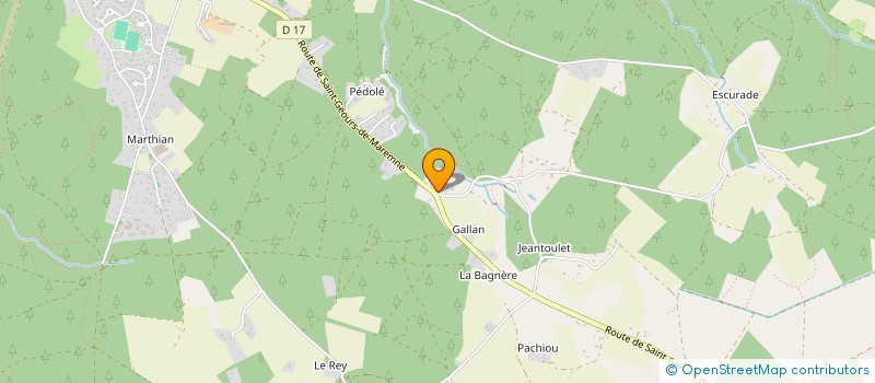 localisation de l'entreprise MADAME ARMELLE GUIRAND  SOUSTONS