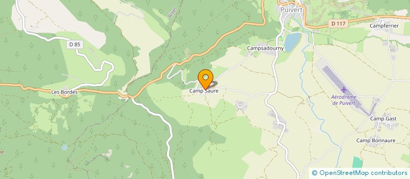 localisation de l'entreprise MADAME ARMELLE HALLAIRE  PUIVERT