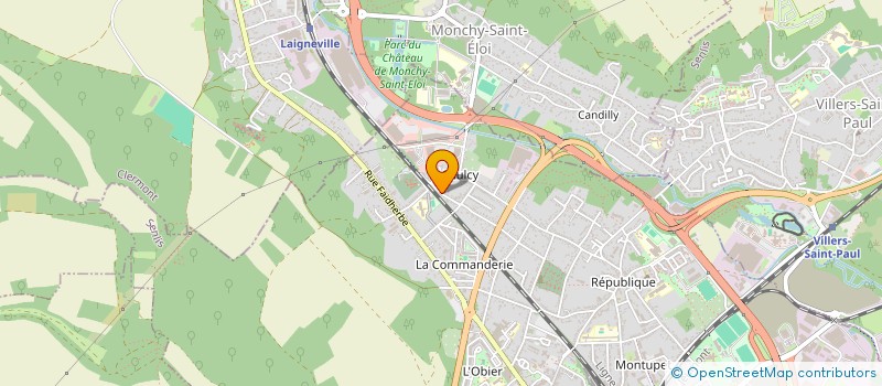 localisation de l'entreprise MADAME ARMELLE HEINTZ  NOGENT-SUR-OISE