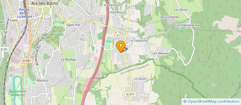 localisation de l'entreprise MADAME ARMELLE HENRY  MOUXY