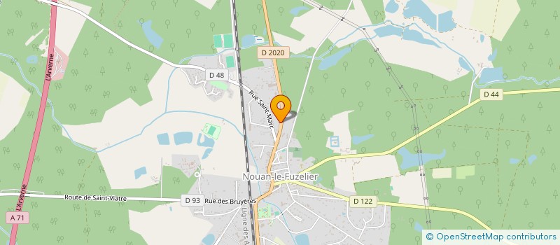 localisation de l'entreprise MADAME ARMELLE HUVET à NOUAN-LE-FUZELIER