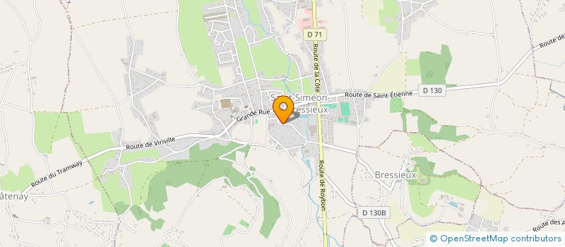 localisation de l'entreprise MADAME ARMELLE INARD  SAINT-SIMEON-DE-BRESSIEUX