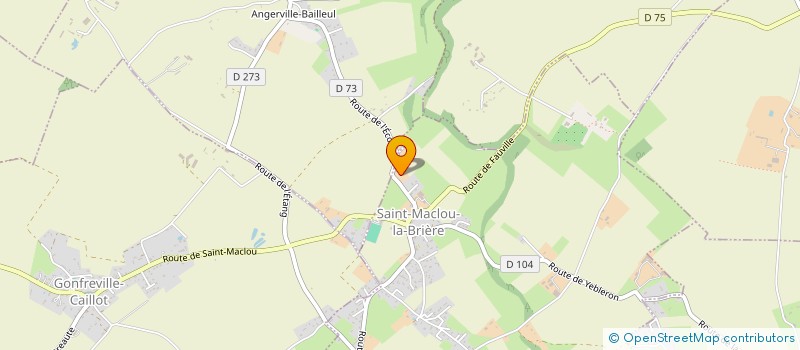 localisation de l'entreprise MADAME ARMELLE INEMER  SAINT-MACLOU-LA-BRIERE