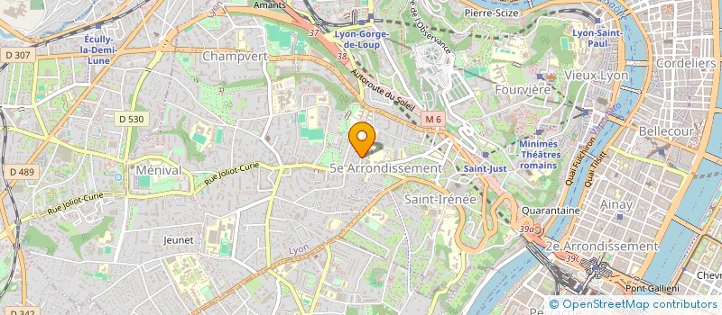 localisation de l'entreprise MADAME ARMELLE JARRIGE à LYON