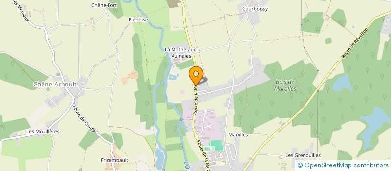 localisation de l'entreprise MADAME ARMELLE JEAN-PHILIPPE  CHARNY OREE DE PUISAYE