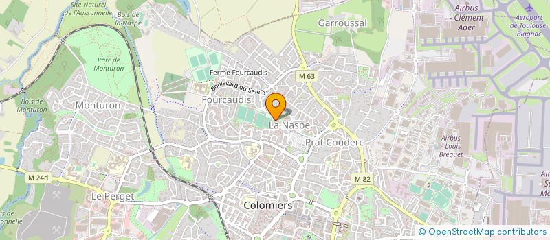 localisation de l'entreprise MADAME ARMELLE KIRCHHOFFER à COLOMIERS