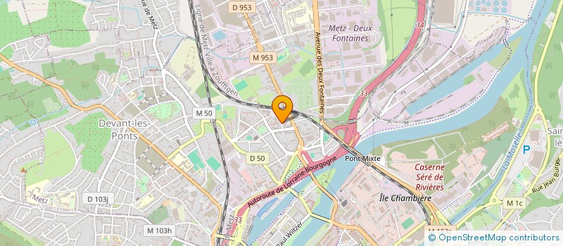 localisation de l'entreprise MADAME ARMELLE KRATZ à METZ