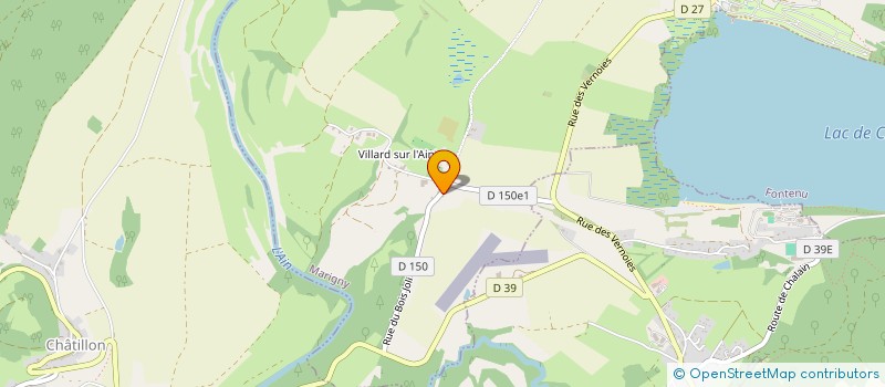 localisation de l'entreprise MADAME ARMELLE LARGER  MARIGNY