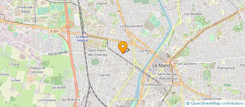 localisation de l'entreprise MADAME ARMELLE LE DANTEC à LE MANS