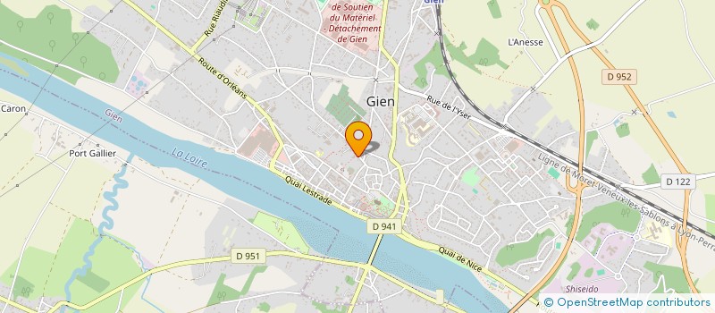 localisation de l'entreprise MADAME ARMELLE LE GOLVAN  GIEN