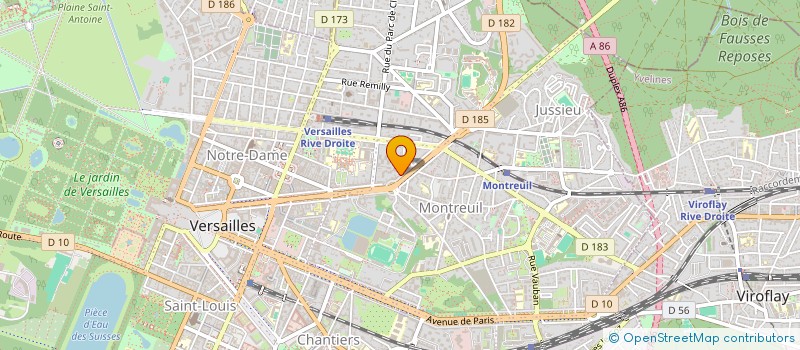 localisation de l'entreprise MADAME ARMELLE LE PAPE à VERSAILLES