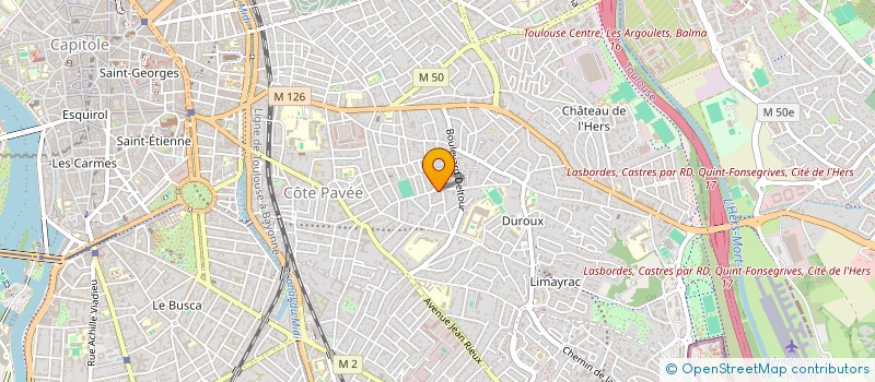 localisation de l'entreprise MADAME ARMELLE LE SAUX  TOULOUSE