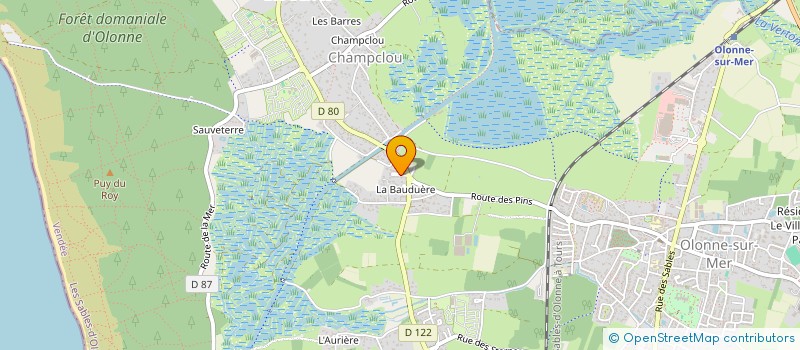 localisation de l'entreprise MADAME ARMELLE LE SOURN à LES SABLES D'OLONNE