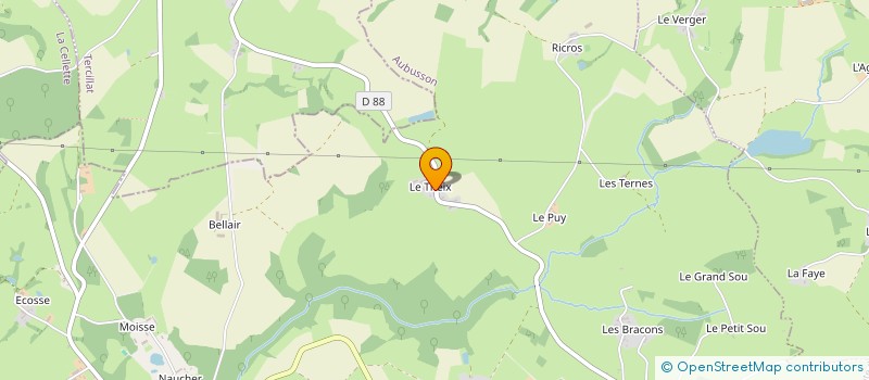 localisation de l'entreprise MADAME ARMELLE LEMORT à SAINT-DIZIER-LES-DOMAINES