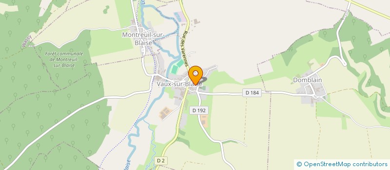 localisation de l'entreprise MADAME ARMELLE LEPREVOST à RACHECOURT-SUZEMONT