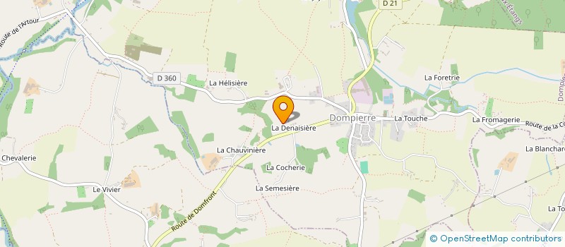 localisation de l'entreprise MADAME ARMELLE LETESSIER à LONLAY L'ABBAYE