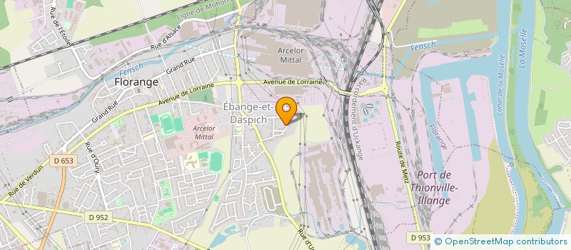 localisation de l'entreprise MADAME ARMELLE MAGNONI  FLORANGE