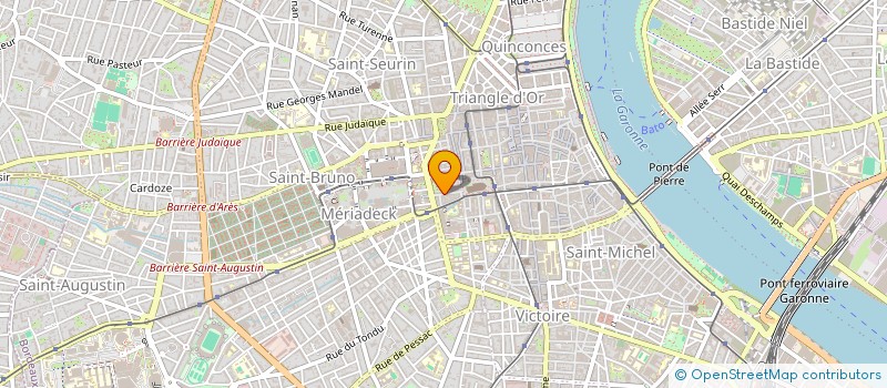 localisation de l'entreprise MADAME ARMELLE MARIE DUFRANC  BORDEAUX