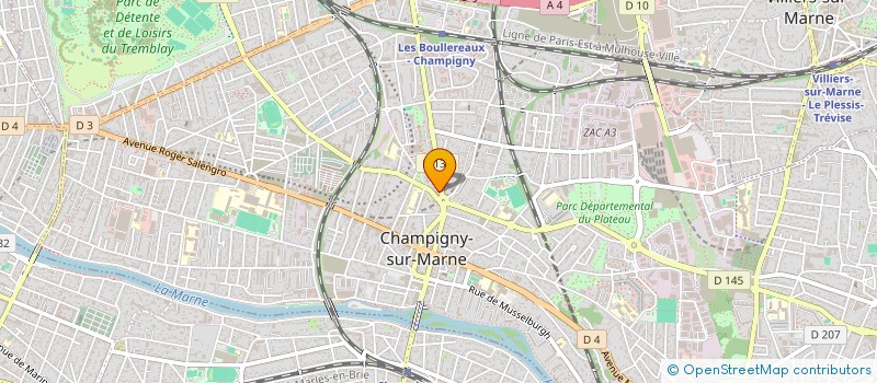 localisation de l'entreprise MADAME ARMELLE OKOME OVONO à CHAMPIGNY-SUR-MARNE