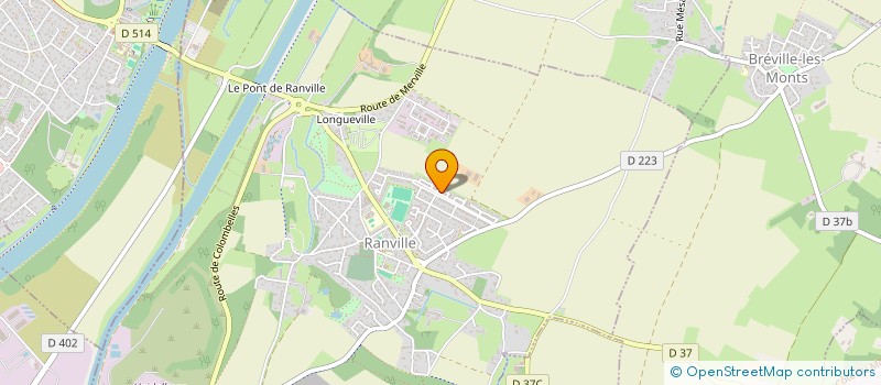 localisation de l'entreprise MADAME ARMELLE ORE  RANVILLE