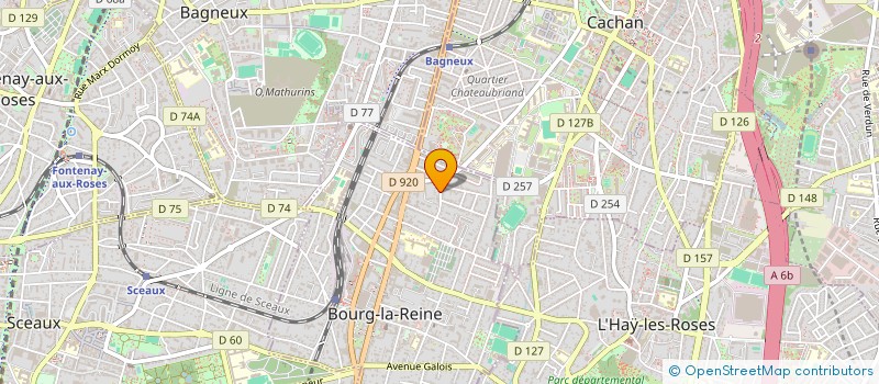 localisation de l'entreprise MADAME ARMELLE PAIN à BOURG-LA-REINE