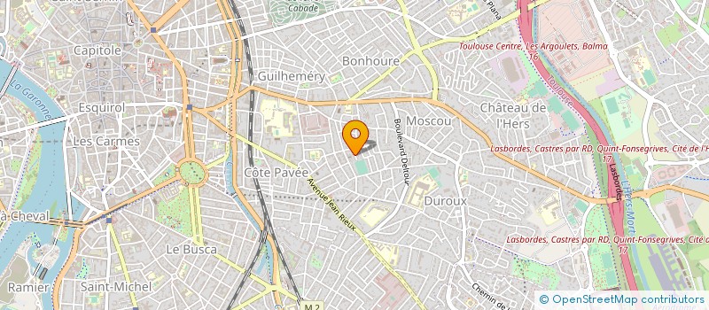 localisation de l'entreprise MADAME ARMELLE PHILIPPE à TOULOUSE