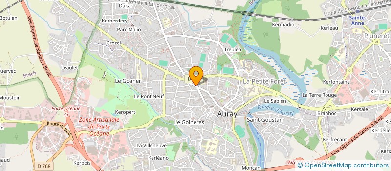 localisation de l'entreprise MADAME ARMELLE PLESSIX à AURAY
