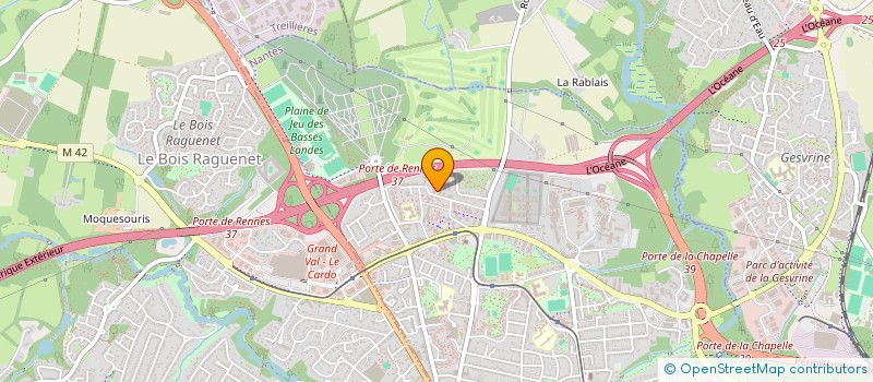 localisation de l'entreprise MADAME ARMELLE PORCHER  NANTES