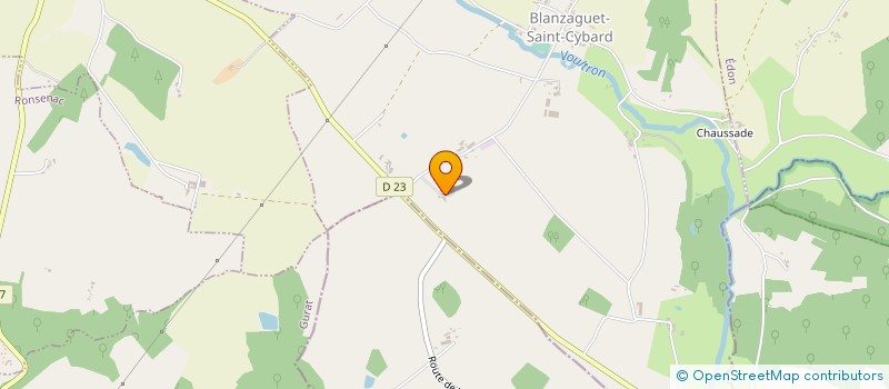 localisation de l'entreprise MADAME ARMELLE PRAT  RONSENAC