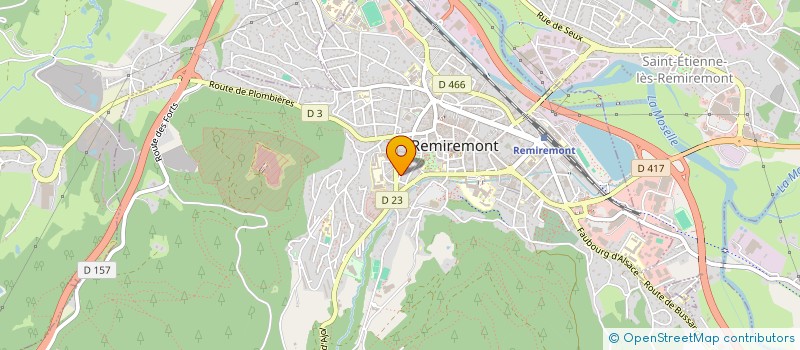 localisation de l'entreprise MADAME ARMELLE RICHARD  REMIREMONT