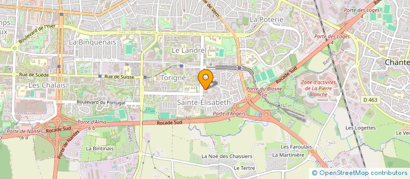 localisation de l'entreprise MADAME ARMELLE RICQUIER  CHATEAUGIRON