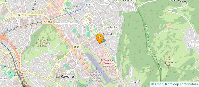 localisation de l'entreprise MADAME ARMELLE ROGER  CHALLES-LES-EAUX