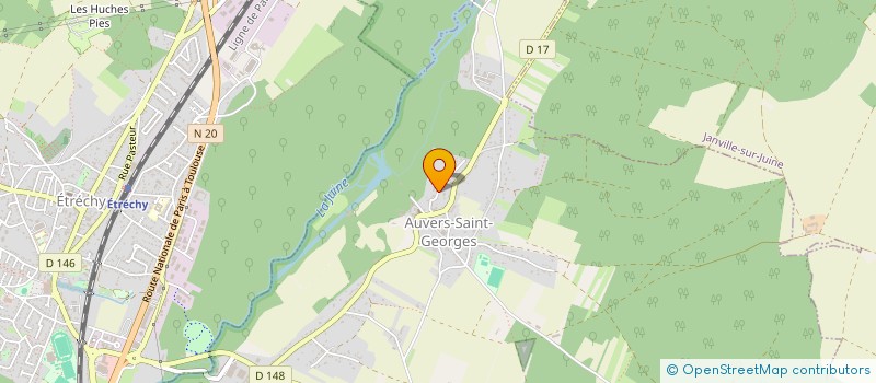 localisation de l'entreprise MADAME ARMELLE ROLLAND  ETRECHY