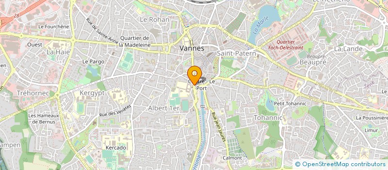 localisation de l'entreprise MADAME ARMELLE ROUAT  VANNES