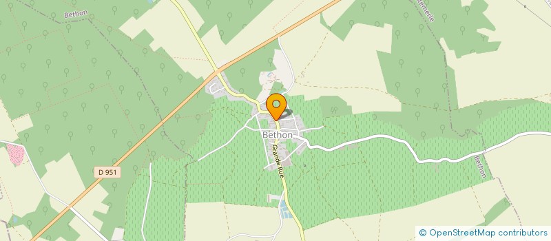 localisation de l'entreprise MADAME ARMELLE RUELLAN  BETHON