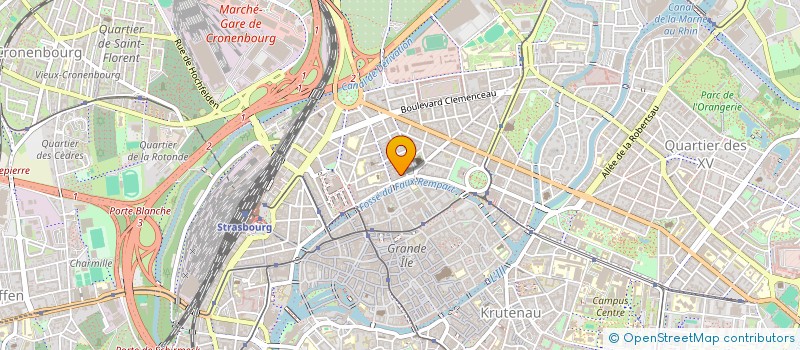 localisation de l'entreprise MADAME ARMELLE SCHULLER à STRASBOURG