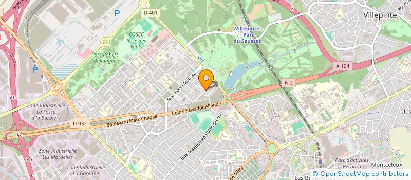 localisation de l'entreprise MADAME ARMELLE SMITH  AULNAY-SOUS-BOIS