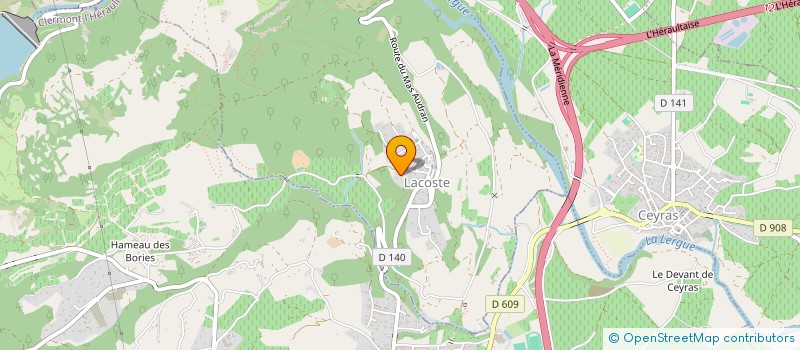 localisation de l'entreprise MADAME ARMELLE TEMEY  LACOSTE